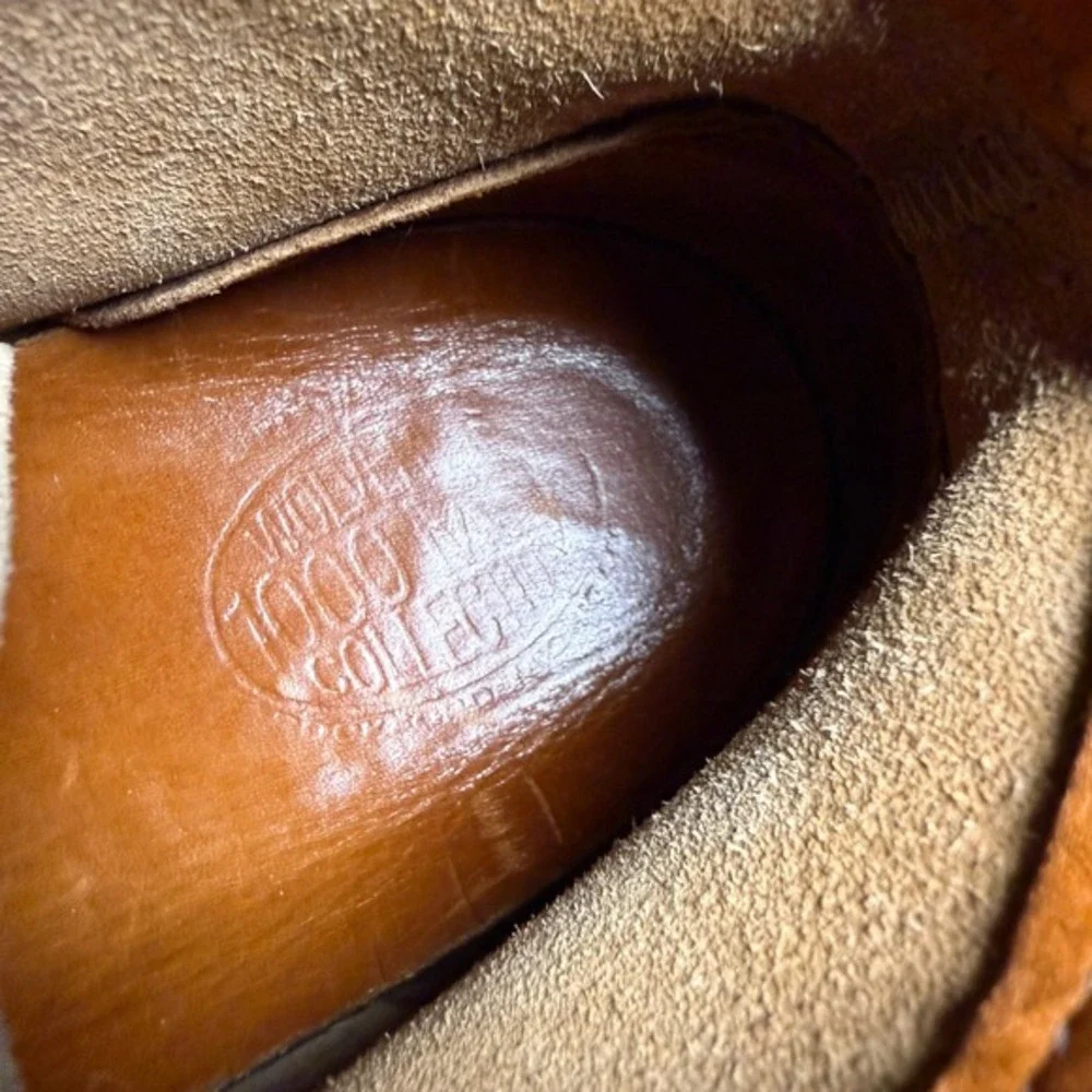 Wolverine 1000 Mile W40595 Tan Suede Leather Mid Top Sneaker‎ Mens 10.5D